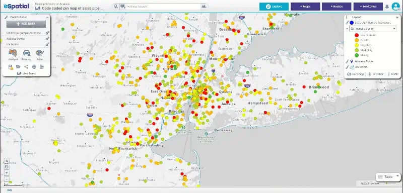 Choosing optimal locations for people or assets is easy