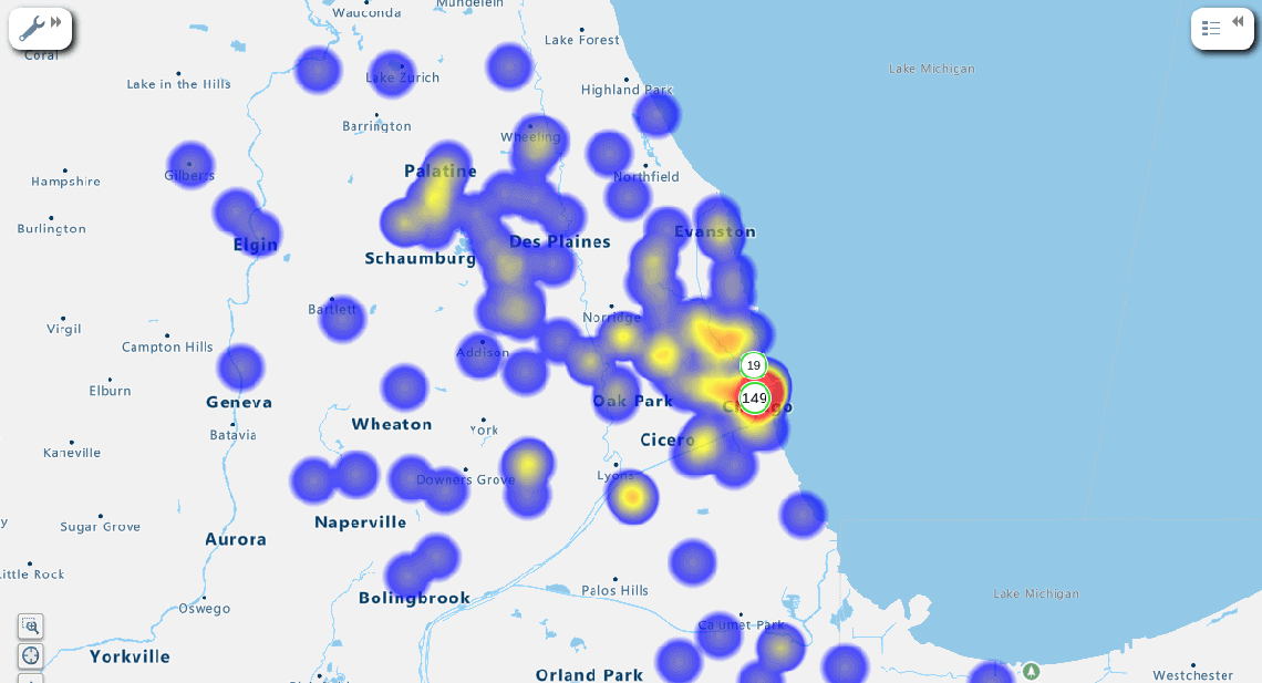 Employee-location-heat-map-home-and-office