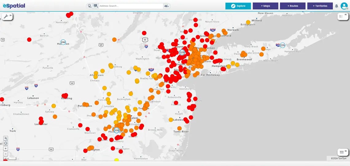 Analyzing location data