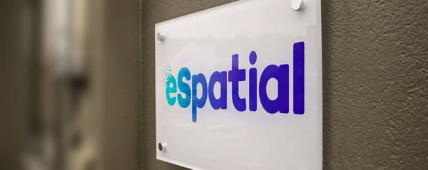 Logo outside office