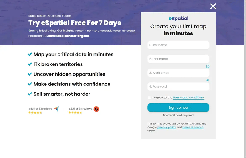 Sign-up form
