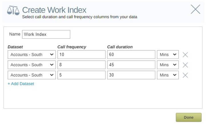 Create work index