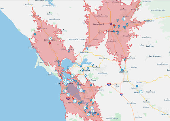 Creating territories of a manageable size, as well as route planning and optimization, can help reduce costs.