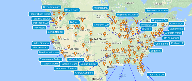 Mapping Software - Versatile In-Map Labeling