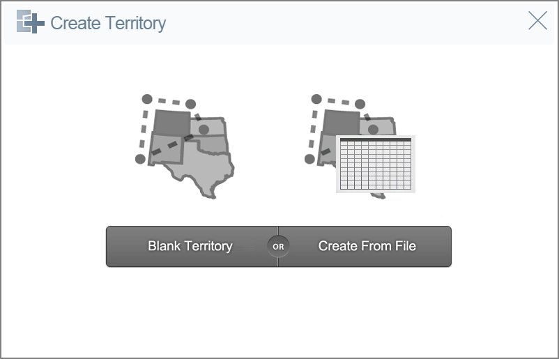 Territory window