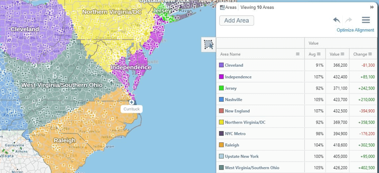 Locating hot spots