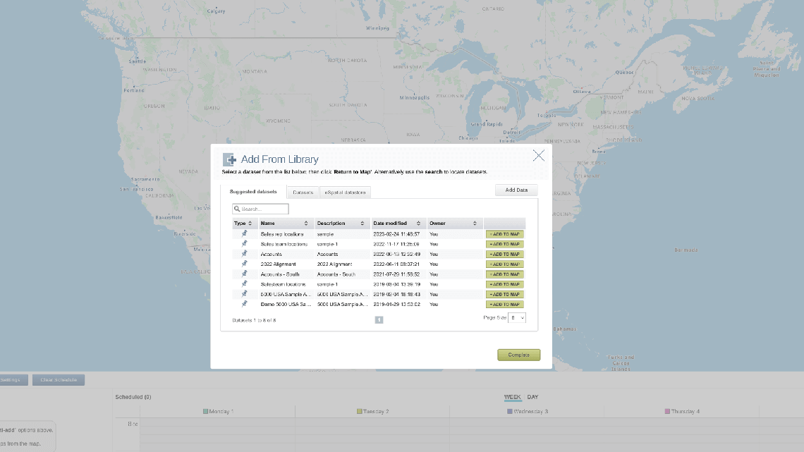 Upload your data