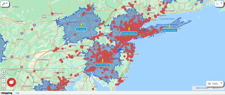 Optimised proximity analysis